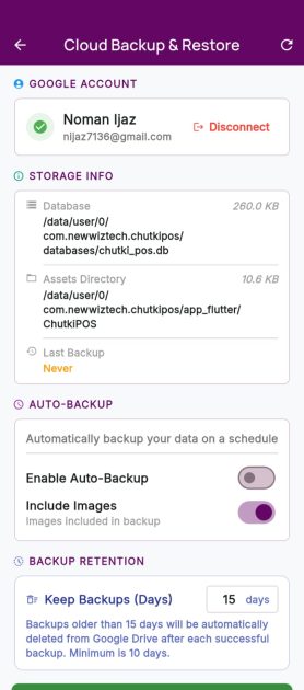 Cloude Backup