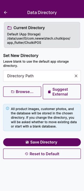 Data directory