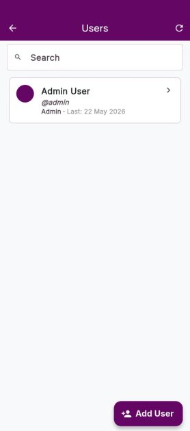 User